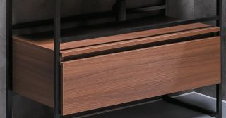 Ящик под консоль Armadi Art Loft 100см тёмное дерево 894-100-D